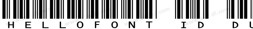 hellofont id dundun字体转换